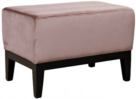 Пуфик Garda Decor STELLA-60-VELV SIREN (Черный/Сиреневый)