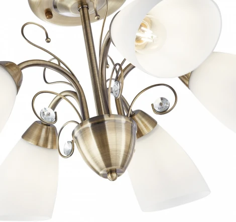 Потолочная люстра на штанге Arte Milano Napoli-6820 337454/5 AB (220V)