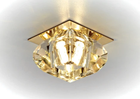 Встраиваемый точечный светильник Ambrella 8048/605 D8048 CL/G