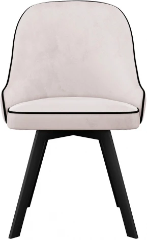 Стул DikLine 266M поворотный, E52 бежевый, ножки черные арт.00-00078177