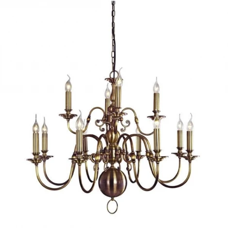 Подвесная люстра L'Arte Luce Olanda L19212.86 (220V, на цепи, подсвечник, свеча)
