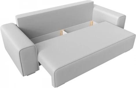 Диван прямой Лига-029 (Белый/Экокожа) Лига Диванов арт.121034