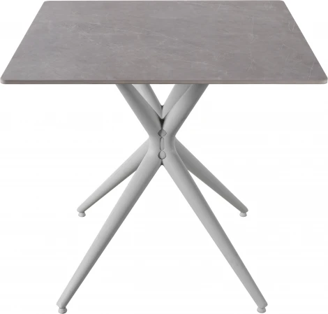 Стол обеденный JET CERAMIC квадратный 80*80 (Термопластичный полимер, Серый) RF Grigio Pietra di luna 80x80
