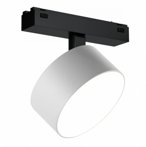 Трековый светильник магнитный 48V iLedex Vision48/25 4825-047-D120-15W-110DG-3000K-WH (круглые)