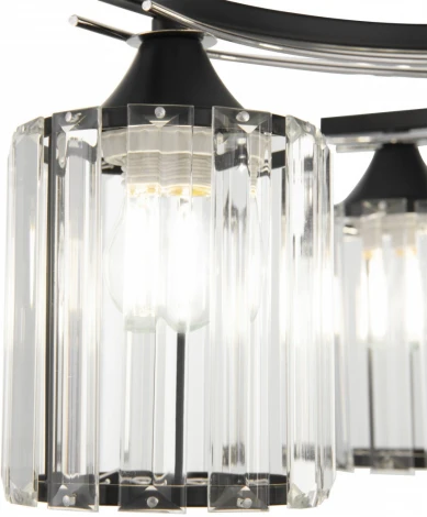 Потолочная люстра на штанге Arte Milano AMALFI 327103/3 BK+CR (220V)