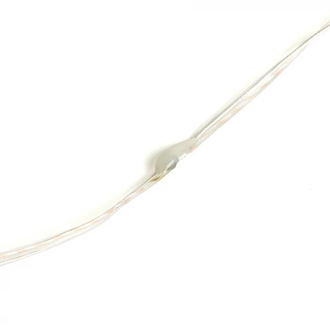 Светодиодная гирлянда линейная Роса (на плоском проводе) 220V 5000К c питанием от сети Feron CL577 48617