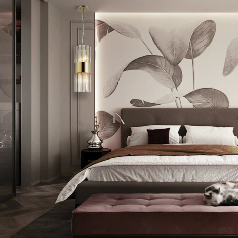 Подвесной светильник Lumien Hall Floridiya LH3054/4P-GDCG