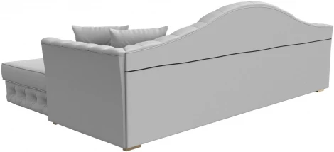 Диван угловой Артис правый угол (Белый/Экокожа) Лига Диванов арт.121632