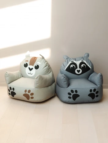 Пуфик Dreambag Енот (Классический+PushUp, L) 3935421