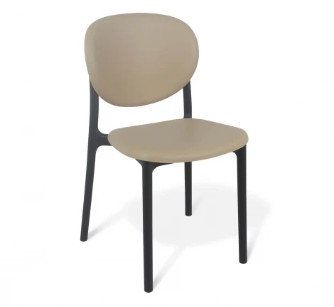Стул Sheffilton SHT-S180 Бежевый/черный 4179116601