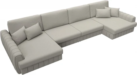 Диван П-образный Лига-057 НПБ Лонг Лига Диванов (Рогожка) арт.129321