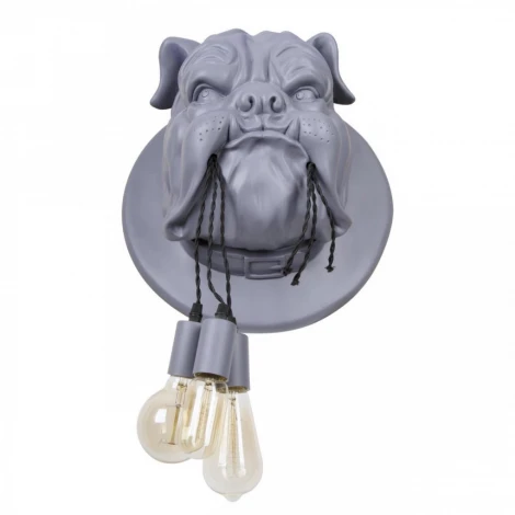 Настенный светильник Loft It Bulldog 10177 Grey (220V, животные)