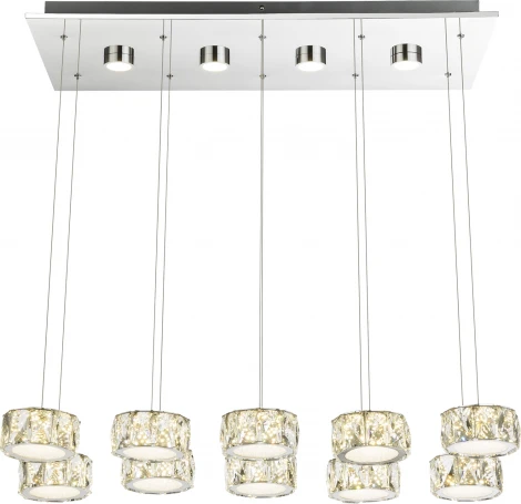 Подвесной светильник Globo Amur 49350-92H (LED, 220V, на проводе, круглые)