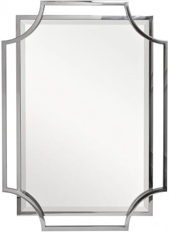 KFE1150/1 Зеркало в стальной раме цвет хром 78*108см Garda Decor