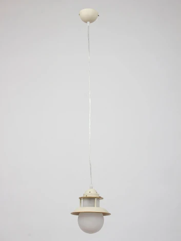 Подвесной светильник Abrasax CL.9201-1CREAM/G (220V, на проводе, шар)