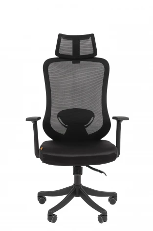 Офисное кресло Chairman CH563 черный пластик, черный