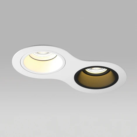 Встраиваемый светильник под LED модуль/ламп МR16 Lightstar Domino D6260607WBMOD (220V)