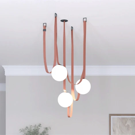 Трековый светильник 48V Denkirs Belty Orb DK5550-BK (LED, шар)