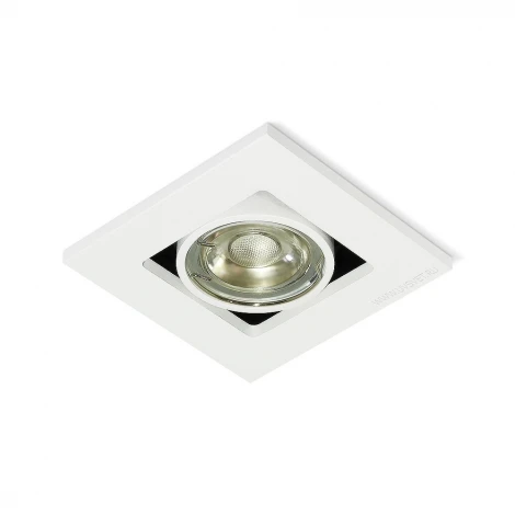 Встраиваемый светильник White (KT 16DG-1) RAUMBERG Quader1Wh (220V)