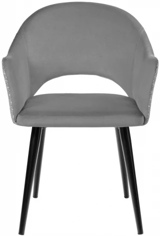 Стул Bruno серый с жаккардом Bradex Home RF 0198