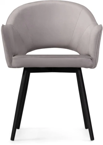 Стул Woodville на металлокаркасе Ойстер MR-28 / черный 552088