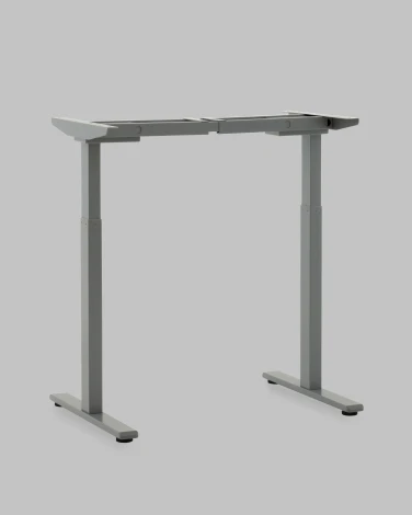 Подстолье для стола с электроприводом и регулировкой высоты, 2 мотора, память 3 уровня высоты, серый Stool Group арт.УТ000041314