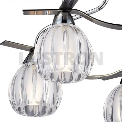 Потолочная люстра N-Light 406 406-05-13 chrome + antique brass