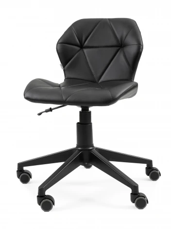 Кресло компьютерное MyFar Честер экокожа черный MF1045-1