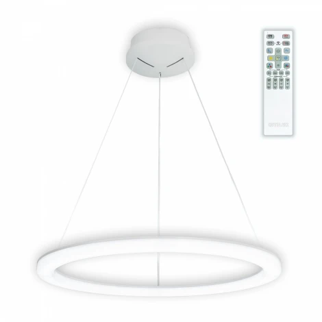 Подвесной светильник Citilux Электрон CL710B64S (LED, 220V, пульт управления, на тросе, кольцо)