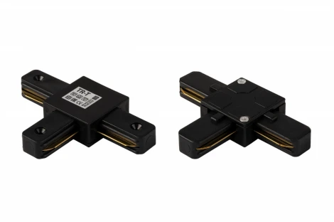 Соединитель «T» для однофазного шинопровода 220V для монтажа на поверхность Imex TR-T BK