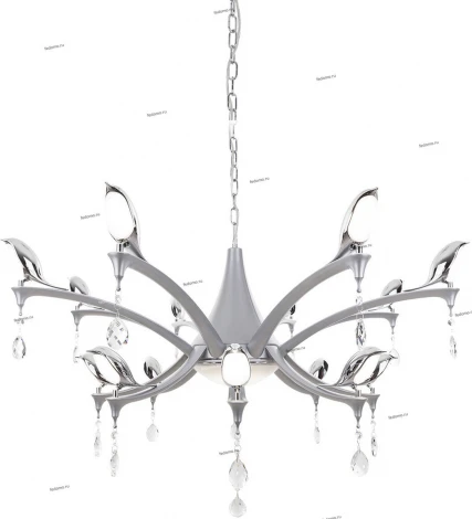 Подвесная люстра IDLamp Uccelli 385/16-LEDSilver