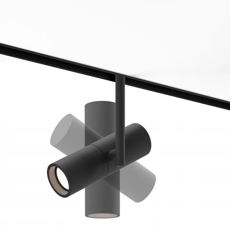 Трековый светильник магнитный 48V Maytoni Elti TR005-2-12W3K-B (LED, круглые)