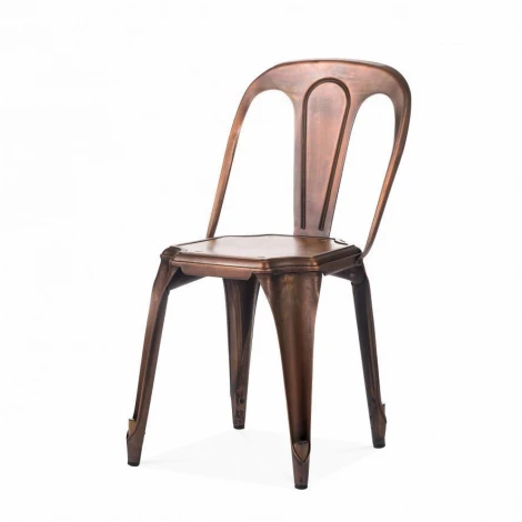 Стул Marais Vintage Wood Медь антикварная