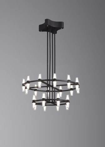 Потолочная люстра ярусная на штанге Alfa Light F3024-57 (LED, 220V)