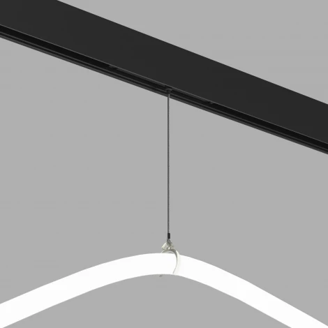 Коннектор для шинопровода черный Full light Elektrostandard Slim Magnetic 85102/00