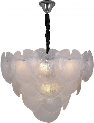 Подвесная люстра ILLUMICO IL5105-12PDI-39 CR (220V, хрусталь, на цепи)