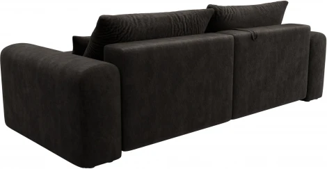 Диван угловой Лига-056 НПБ угол универсальный Лига Диванов (Велюр) арт.129162