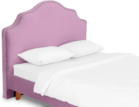 Кровать Queen II Victoria L 1600 ОГОГО (арт.663248), (Ткань/Сиреневый)