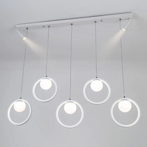 Подвесной светильник светодиодный с регулировкой цветовой температуры LED4U LED4U L7103-7 WТ