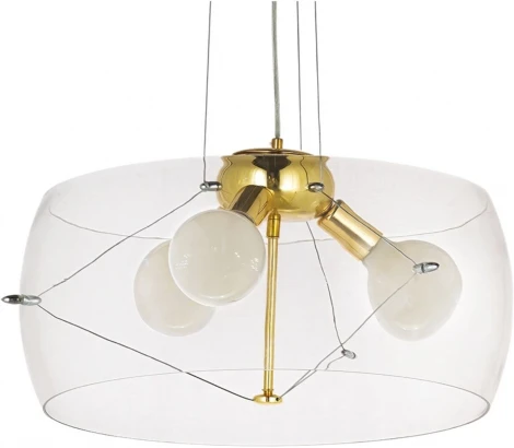 Подвесной светильник Lumina Deco Globo LDP 6018-500 PR+F.GD (220V, на тросе, круглые)