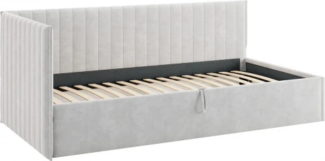 Кровать с подъемным механизмом Твикс (Тахта) 90х200 см Mebelson (ДСП/Серый) арт.170631,2173