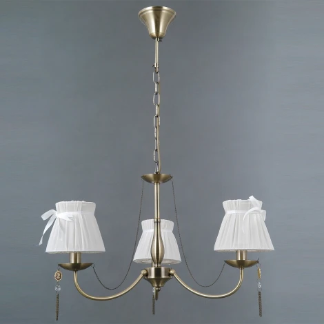 Подвесная люстра ILLUMICO IL0023-3PSQ-24 AB CASTOR (220V, на цепи)