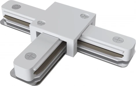 Коннектор Т-образный Unity белый (однофазный) Maytoni Technical TRA001CT-11W (220V)