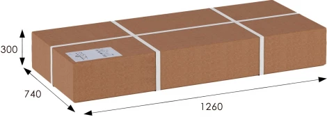 Диван-скамья Массив решетка, каркас снег от фабрики Mebelik