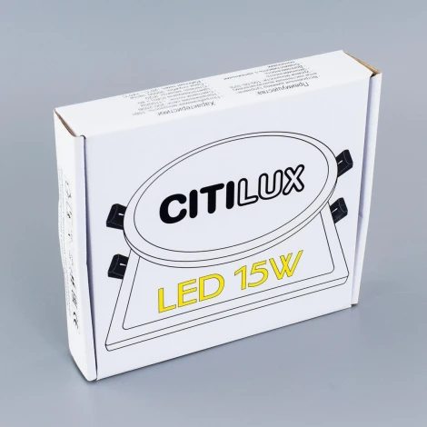 Встраиваемый точечный светильник Citilux Омега CLD50K152 (LED, 220V, диммер)