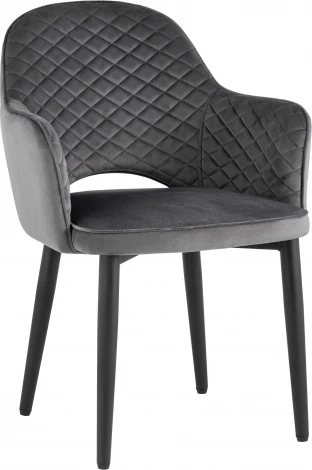 Стул Stool Group Венера диамант велюр серый