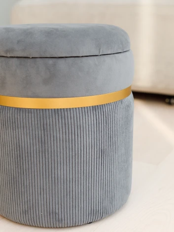 Пуф Dreambag Лакси Серый 13724