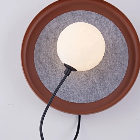 Настенный светильник Margott Wall D25 Orange By ImperiumLoft Margott-Wall01 (220V, шар, круглые)