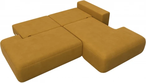 Диван угловой Лига-036 НПБ Модерн правый угол Лига Диванов (Велюр) арт.127764