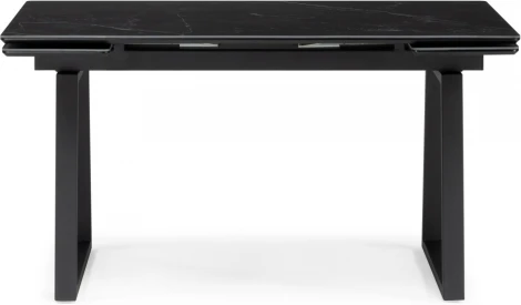 Керамический стол Notta Джек 140(200)х80 черный мрамор shakespeare black / черный арт.612900